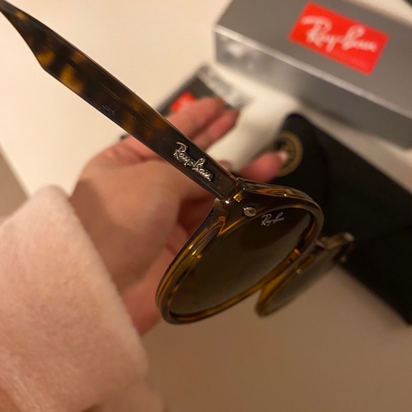 Rayban Tortoise RB2180 Sunglasses, b-15 brown lens - Picture 5 of 5